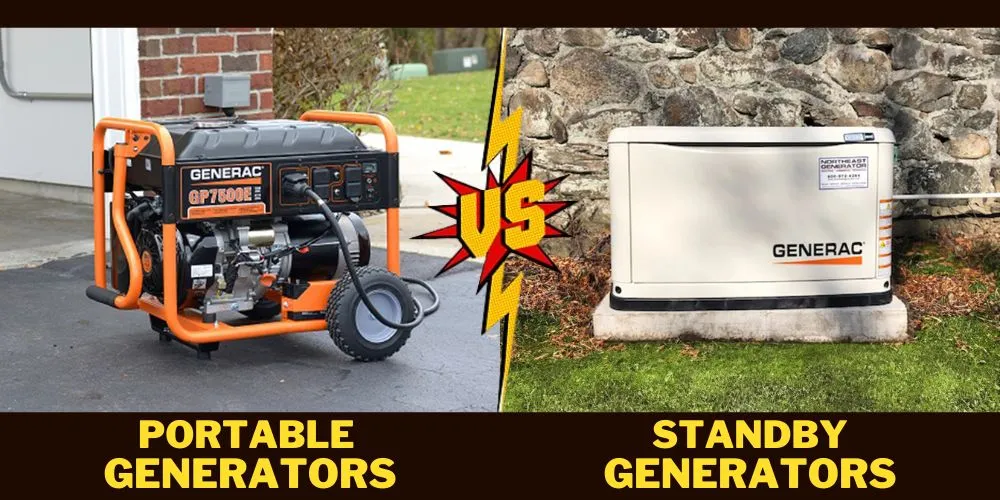 Portable vs Standby Generators: Key Differences