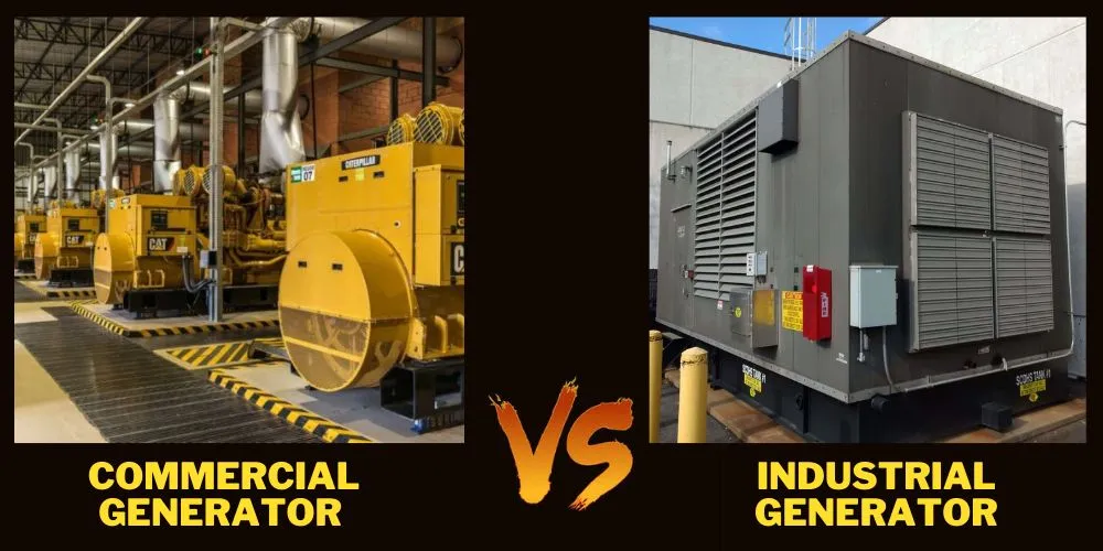 Commercial Generator Vs Industrial Generator