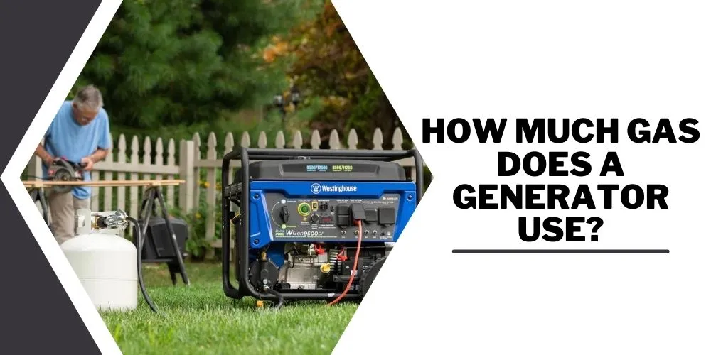 How Much Gas Does A Generator Use