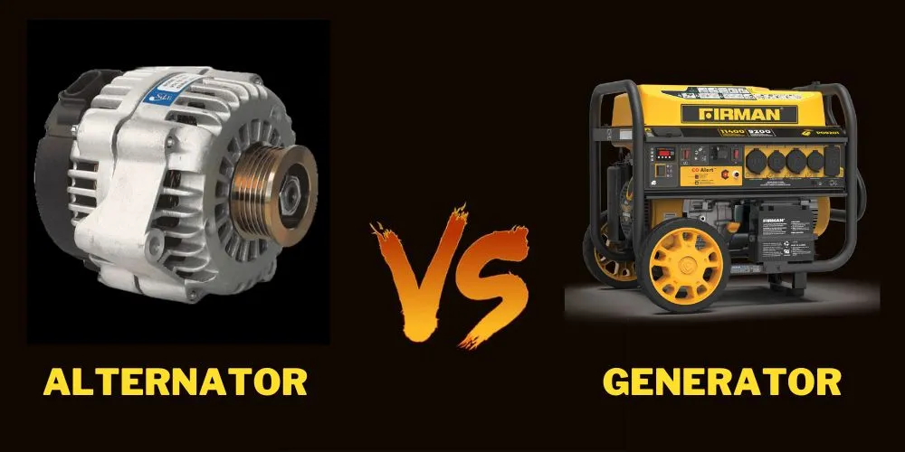 Alternator vs Generator